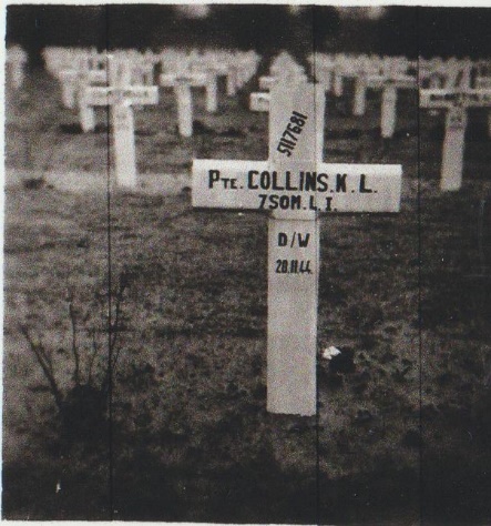 Private Kenneth COLLINS served and died in WW2.