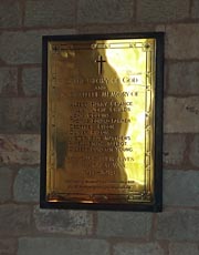 Elmley Lovett St Michael's Church WW1 War Memorial