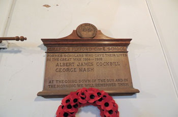 Grafton Flyford C of E School now in Grafton Flyford St John the Baptist Church